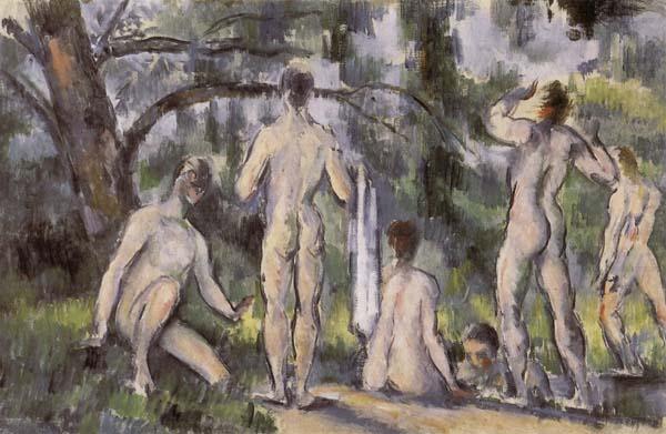 Paul Cezanne Six Women oil painting picture